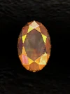 Topacio ovalado