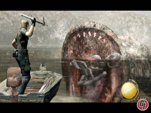 resident evil 4 lake monster