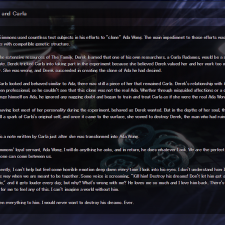Derek And Carla Resident Evil Wiki Fandom