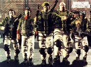 Equipo del UBCS (Biohazard 4D Executer)