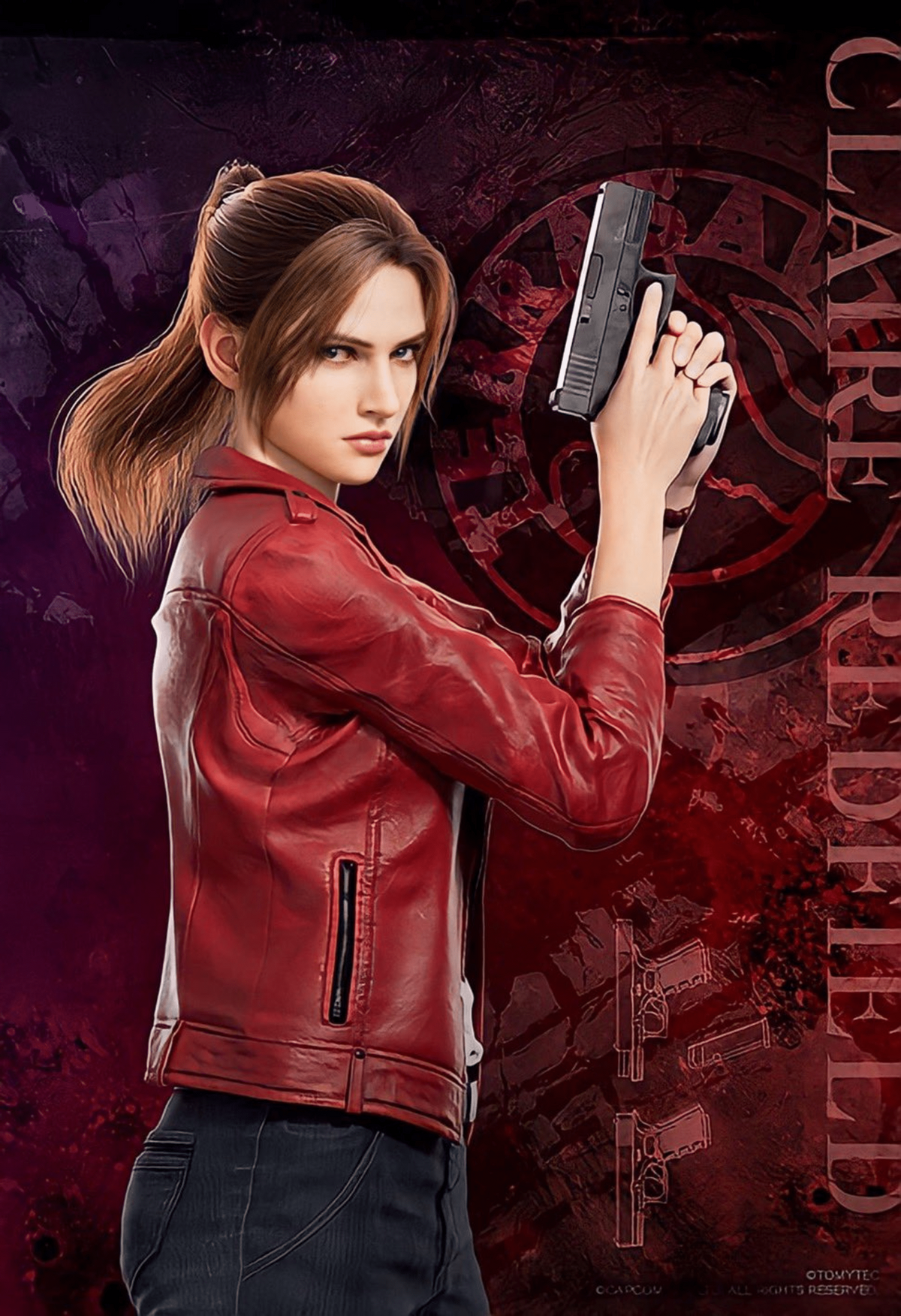 Download Claire Redfield prepares for combative adventures in