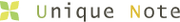 Unique Note logo