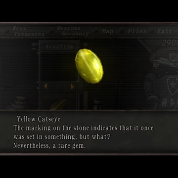 Yellow Catseye Resident Evil Wiki Fandom