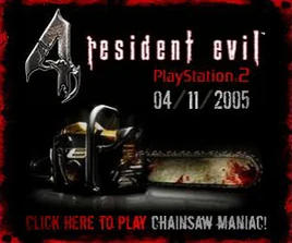 Chainsaw maniac web banner icon