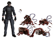 Resident Evil 4 Digital Archives - Las Plagas Size Comparison P.65