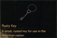 Rusty Key in-game