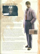 Page de présentation dans le Resident Evil Archives
