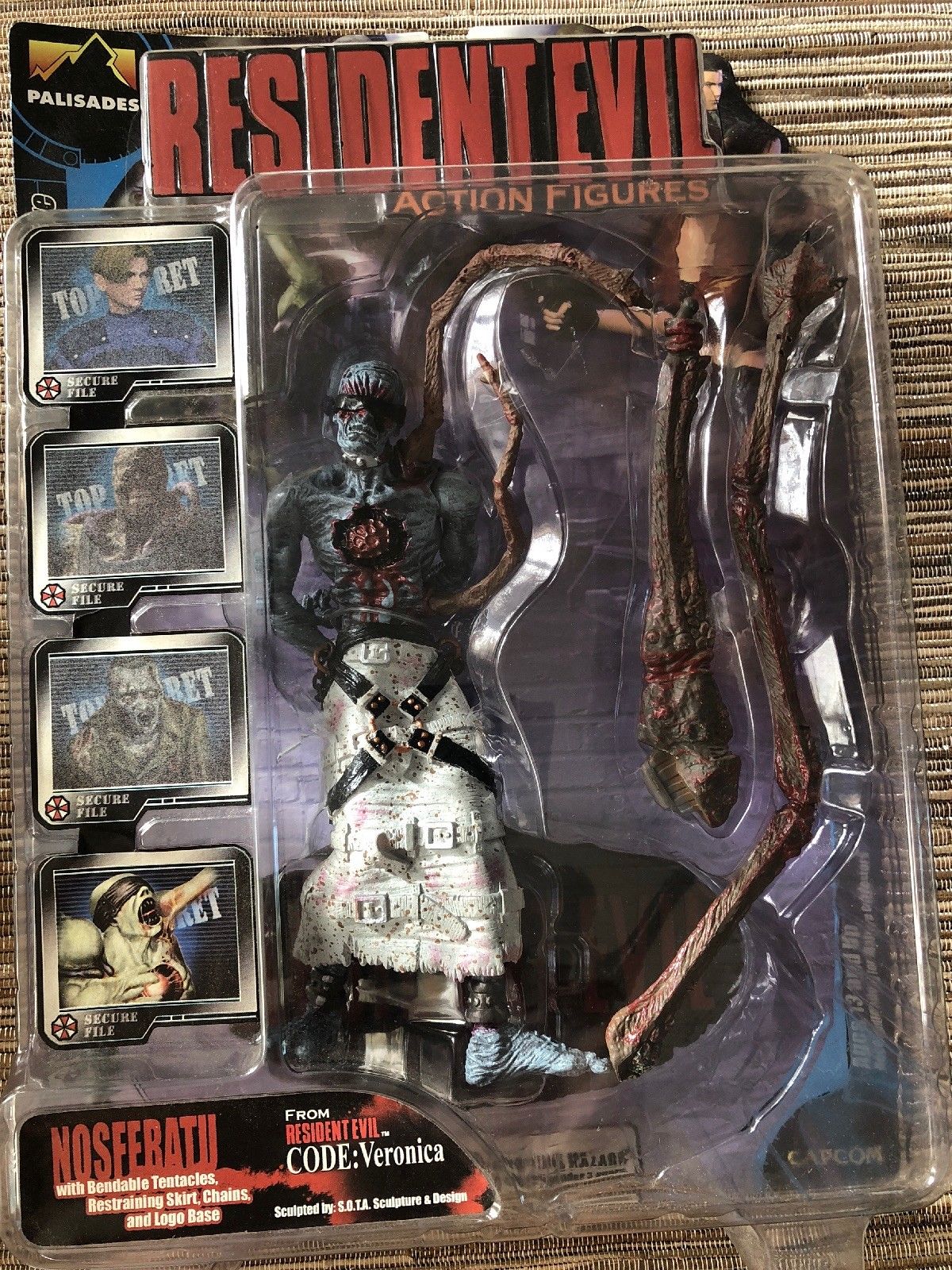 Mr. X, Palisades, Resident Evil Action Figures Series 2, Brand New  Biohazard