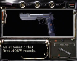 Beretta 92F Custom 'Samurai Edge' | Resident Evil Wiki | Fandom