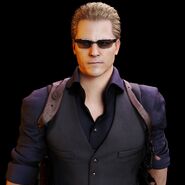 RE4make Albert Wesker modelo (close)