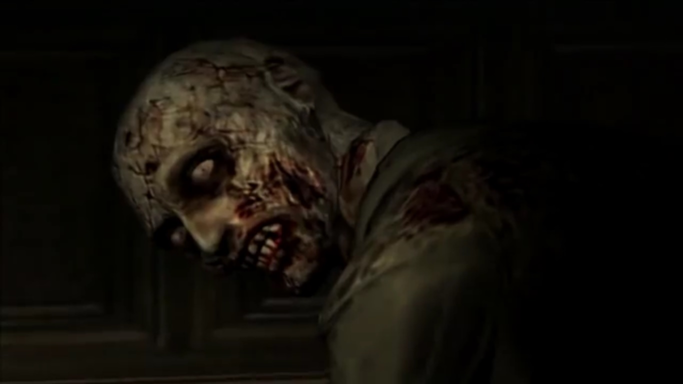 resident evil first zombie encounter