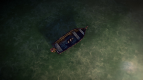 RE4R-LeonBoat