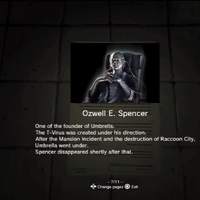 Ozwell E Spencer Resident Evil Wiki Fandom Ozwell E Spencer Resident Evil Wiki Fandom