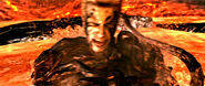 RE5 Wesker sai da lava