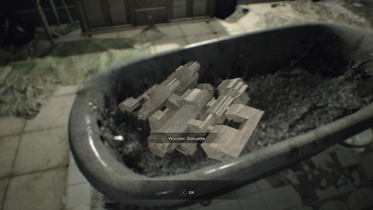 Wooden Statuette Resident Evil Wiki Fandom