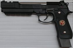 Beretta 92F Custom 'Samurai Edge' | Resident Evil Wiki | Fandom