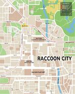 Raccoon City map from RE3Remake