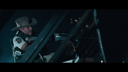 S.T.A.R.S. sniper wearing a non-standard hat.