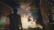 Burning Helicopter RE2 remake