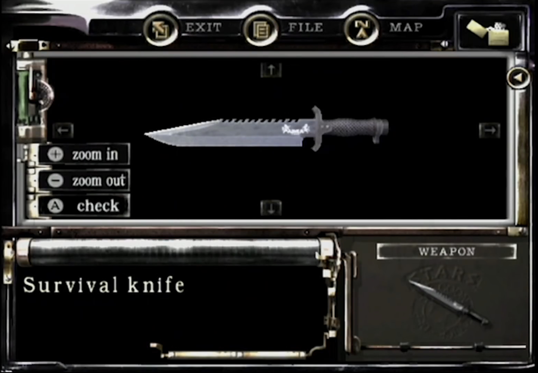 Knife, Resident Evil Wiki