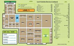 Pax South 2022 Expo Hall Map