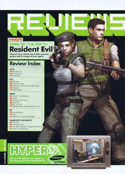 Revista Resident Evil Remake