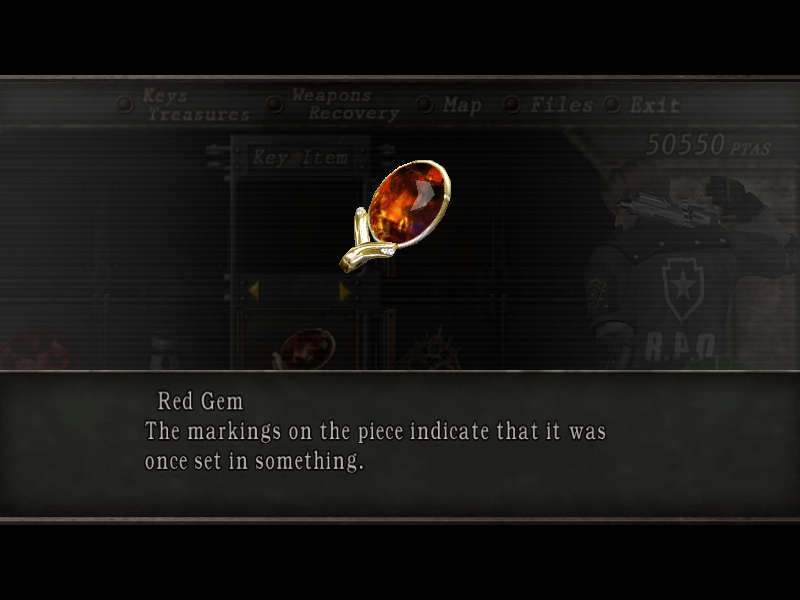 Red Gemstone (Resident Evil Remake)