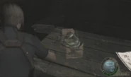 A snake found in a crate in Resident Evil 4.