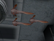 Albinoids in the ceiling (First Person mod)