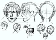 BH2-Leon 1.5 Face sketch.png (85 KB) Facial sketches of Leon's final appearance from the Resident Evil 2 (PC/Dreamcast) Gallery.