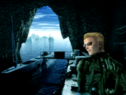 Wesker's battle mode Results first screen.