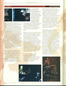 Page de présentation dans le Resident Evil Archives.