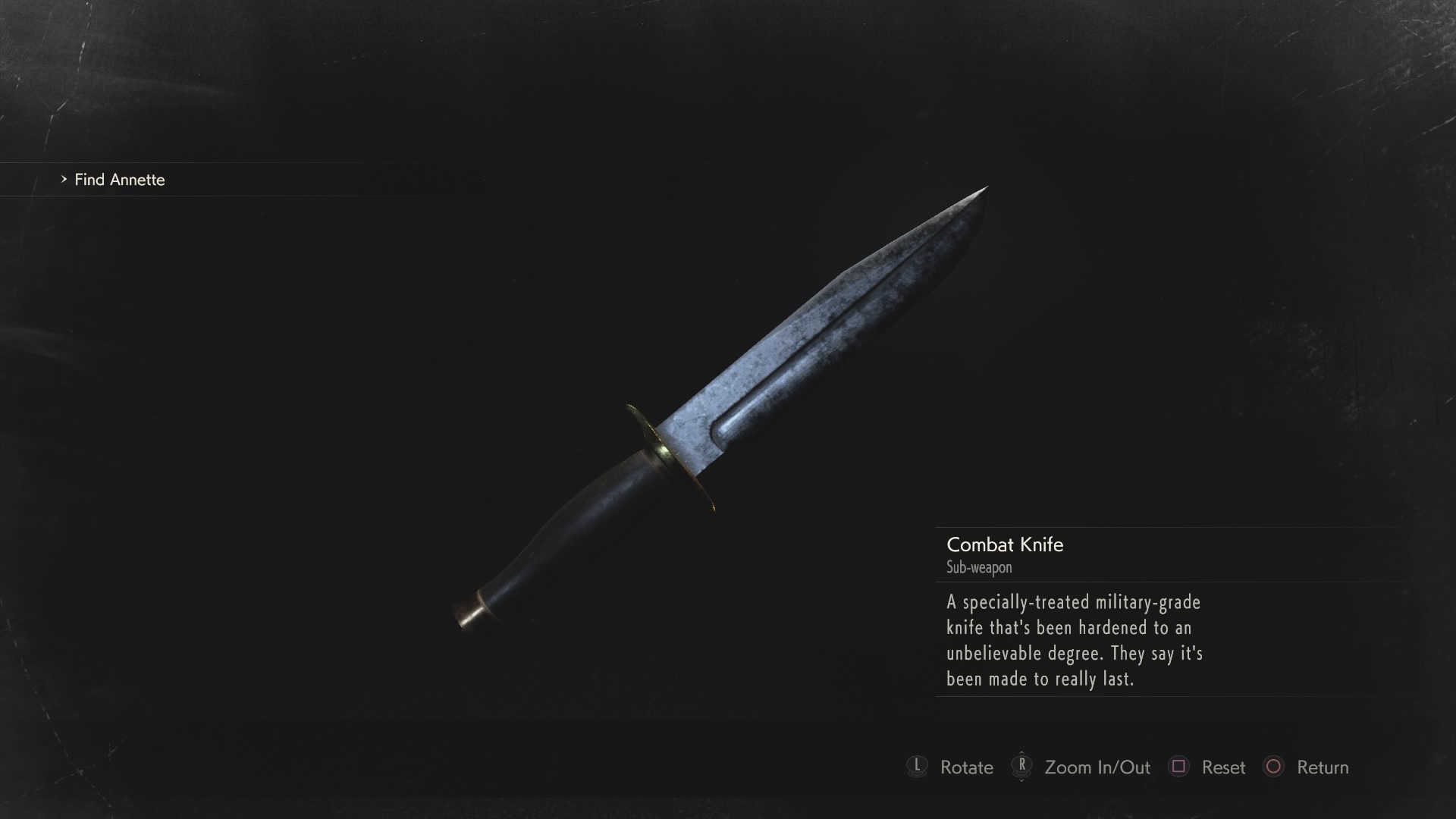 Knife, Resident Evil Wiki