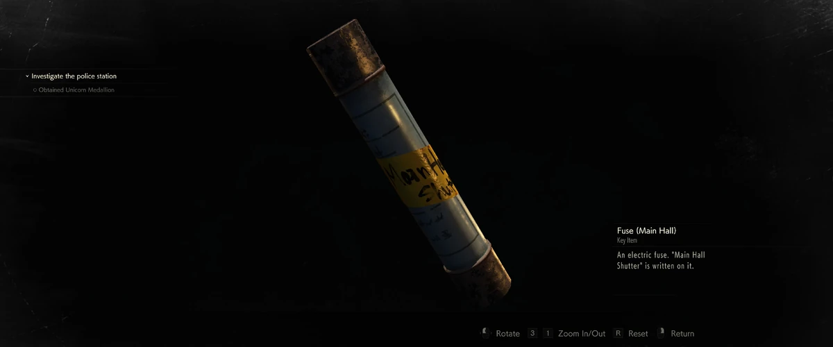 Fuse (Main Hall) Resident Evil Wiki Fandom
