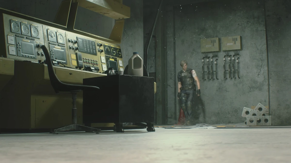 Monitor Room (RE2 remake) Resident Evil Wiki Fandom