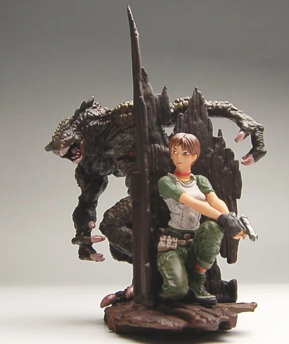 Biohazard Figure Collection: Rebecca Chambers vs. Hunter