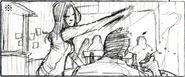 Resident Evil 6 storyboard - Fallen Hero 3