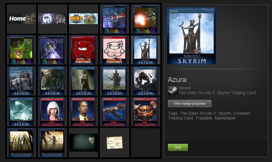 How to get Trading Cards and Badges on Steam?