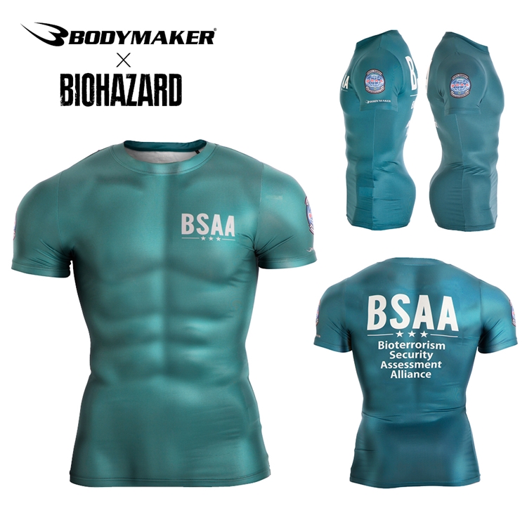 BIOHAZARD BSAA BM GEAR Half Sleeve 2 | Resident Evil Wiki