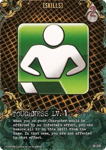 Mercenaries card - Toughness LV. 1 (SK-010)