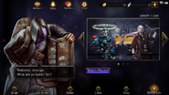 Merchant in the Store screen