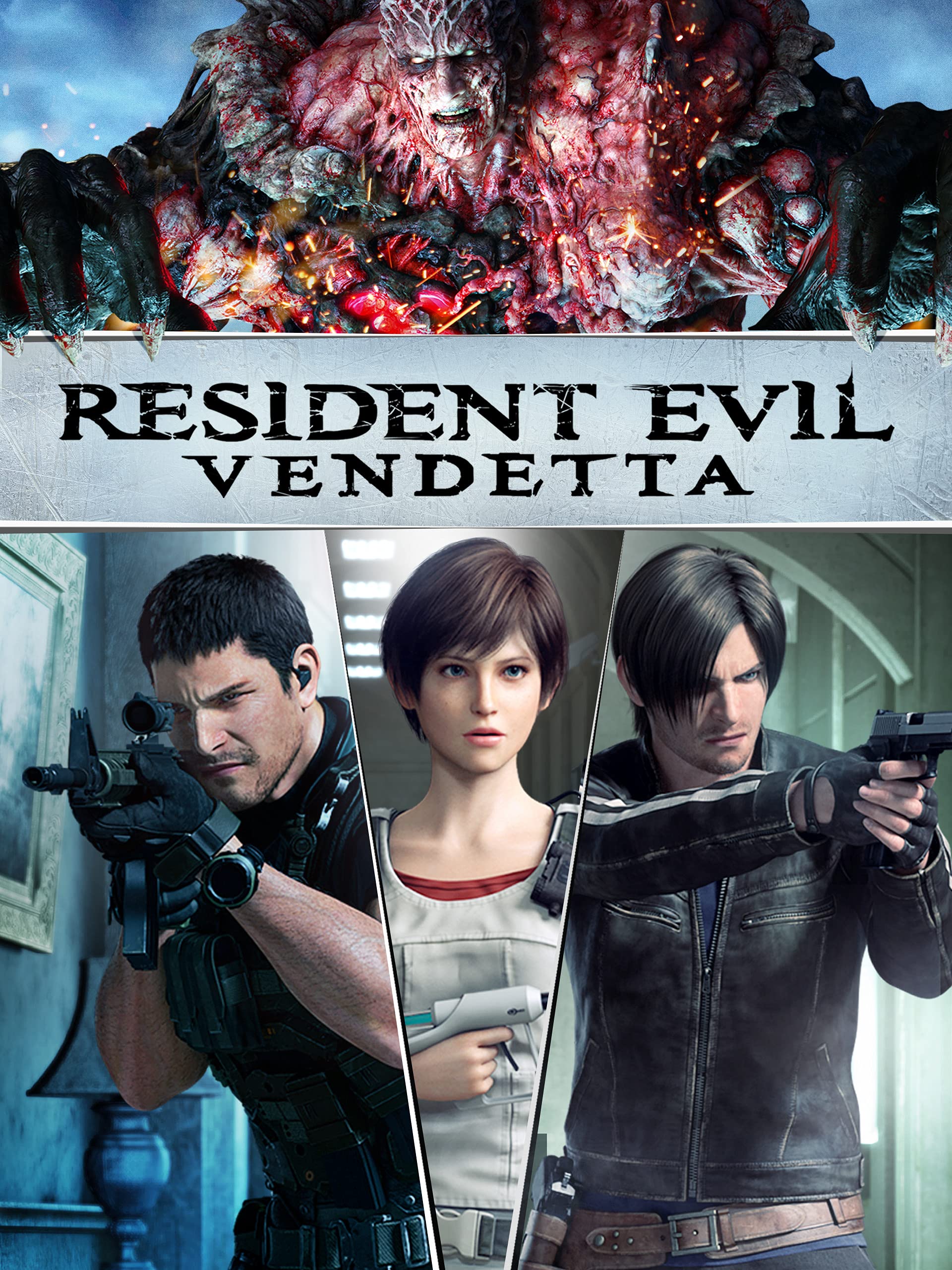 all animated resident evil movies in order