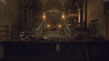 resident evil 4 remake chapter 10 antechamber