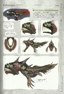 Concept Art del Ghiozzo dal Biohazard Revelations Navigation - Artbook