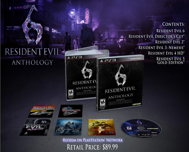 PS3 RESIDENT EVIL6 ANTHOLOGY バイオハザード6-