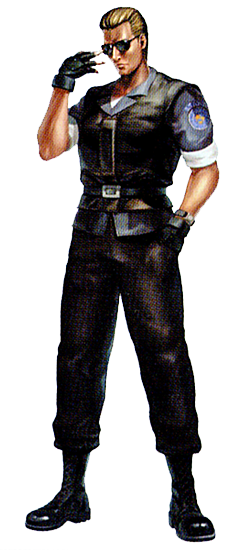 resident evil wesker stars