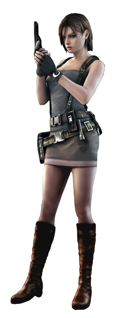 OBJ file Jill Valentine Raccon City Textured Rigged 🏙️・3D