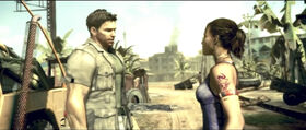 RE5 Chris and Sheva