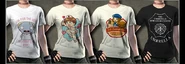 In-Game T-Shirt Contest designs and Training Facility shirt.