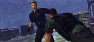 RECV Wesker se preparando para socar Chris (2)